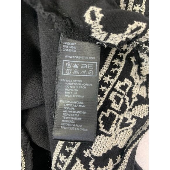 XXI Women's Super Comfy Black Top Dress - Picture 4 of 7